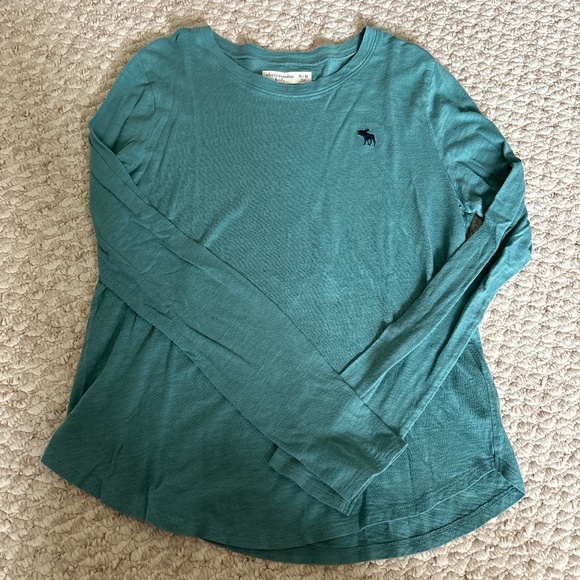 🍂 Abercrombie kids -girls long sleeve tops **FALL COLOURS** - Picture 2 of 3